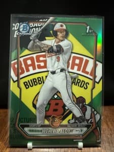 2026 Bowman Wehiwa Aloy Chrome PackFractor Variation /89 SP 1st Prospect Orioles view 1