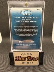 2026 Topps Finest Worlds Finest Munetaka Murakami RC Green Refractor /99 #WF-24 view 2