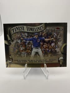 2026 Topps Finest Kris Bryant Finest Timelines view 1