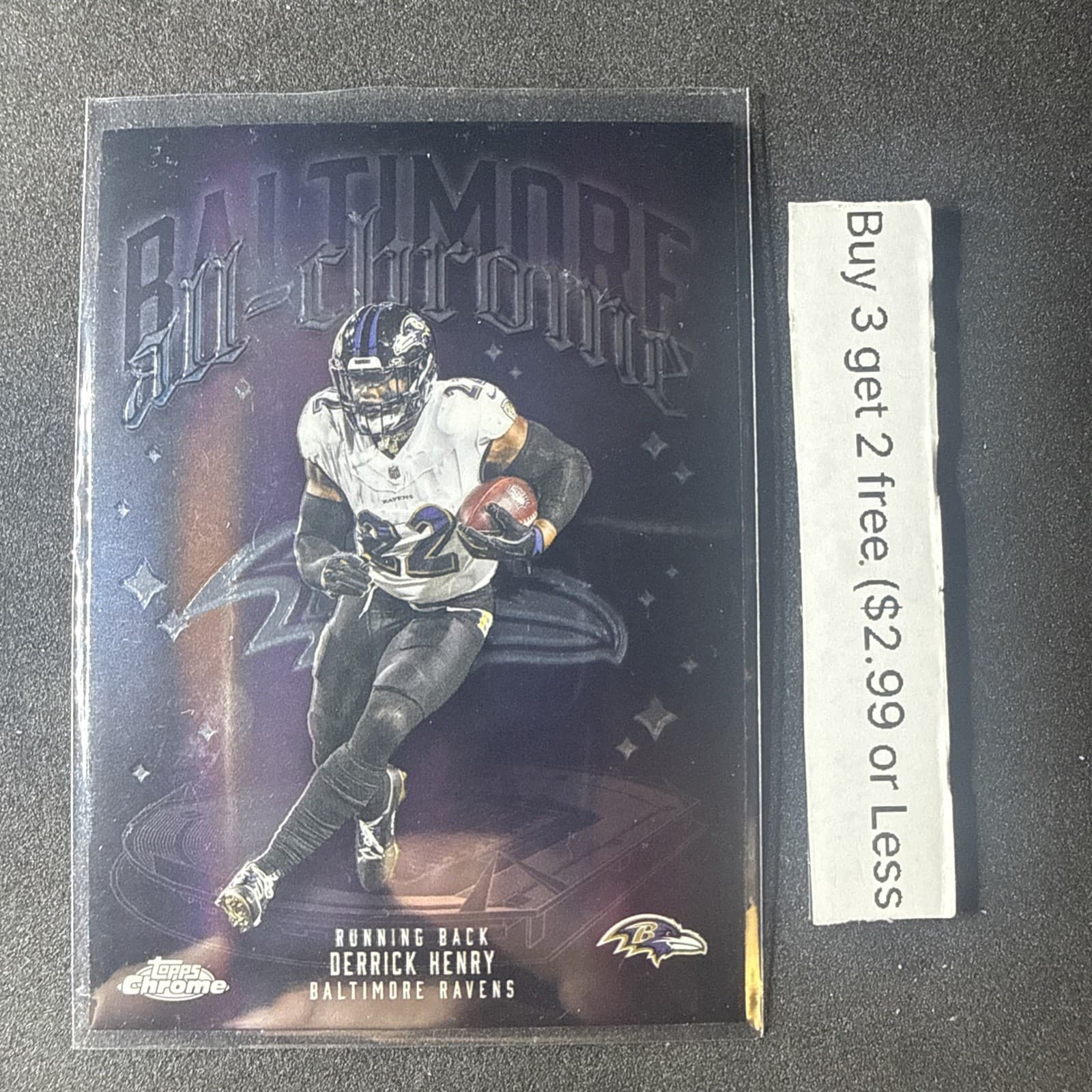 Topps Chrome 2025 All-Chrome Derrick Henry Baltimore Ravens Football #ACT-4