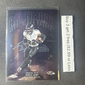 Topps Chrome 2025 All-Chrome Derrick Henry Baltimore Ravens Football #ACT-4 view 1