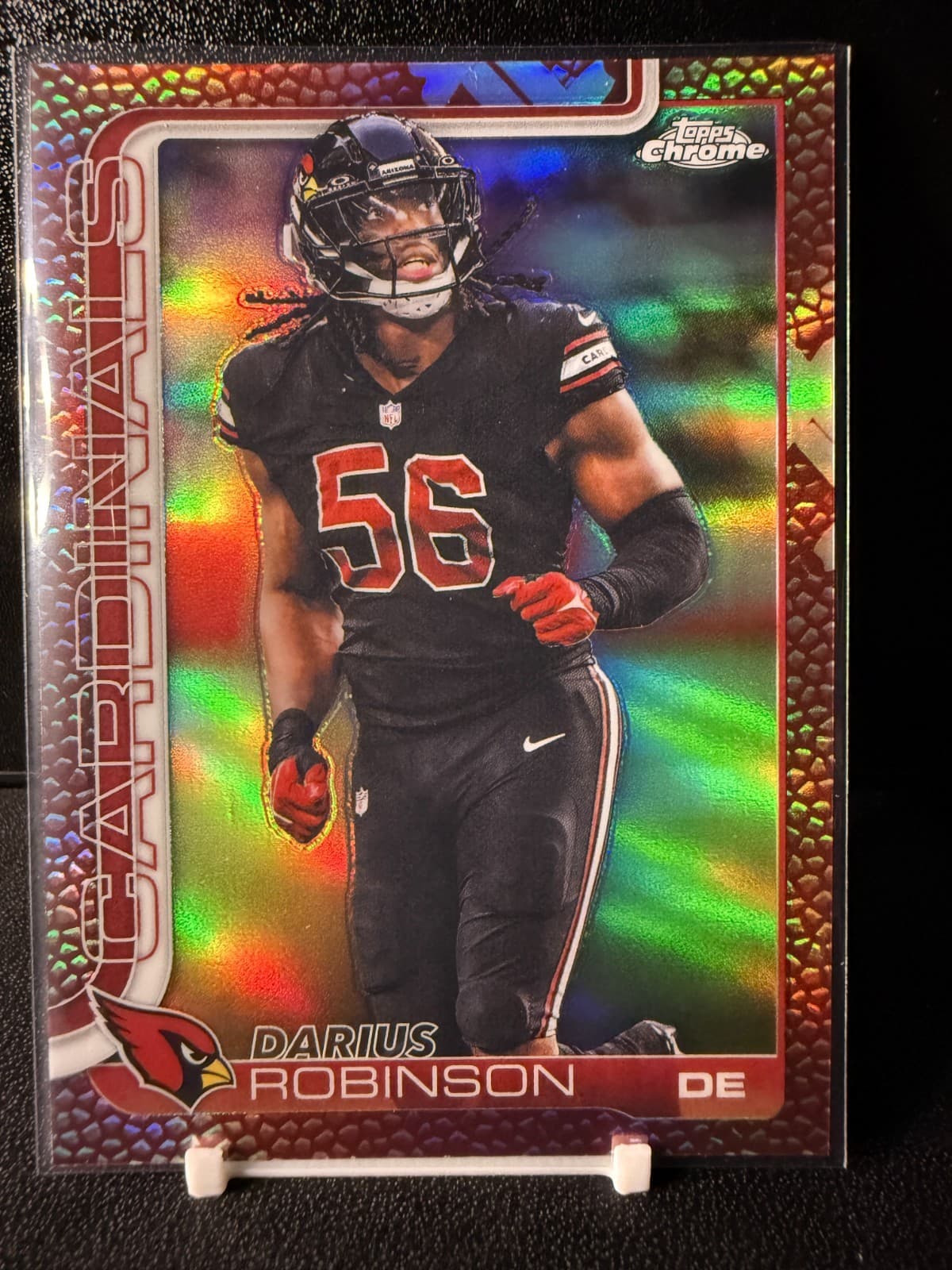 2025 Topps Chrome - Darius Robinson #9 Football Leather