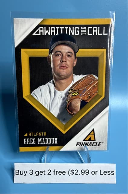 2013 Panini Pinnacle - Awaiting the Call Greg Maddux #AC2