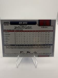 2026 Topps Series 2 - Ben Joyce #360 Diamante - Los Angeles Angels view 2