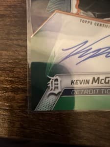 2025 Bowman's Best - Kevin McGonigle #B25-KM  /99 Green Auto view 4