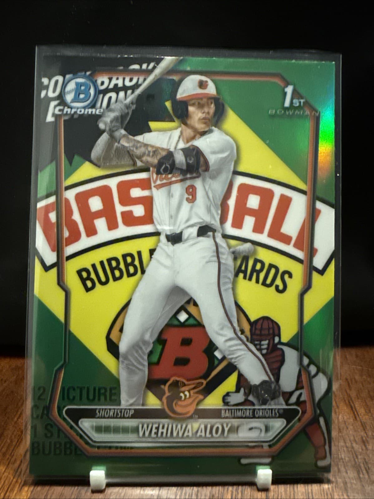 2026 Bowman Wehiwa Aloy Chrome PackFractor Variation /89 SP 1st Prospect Orioles