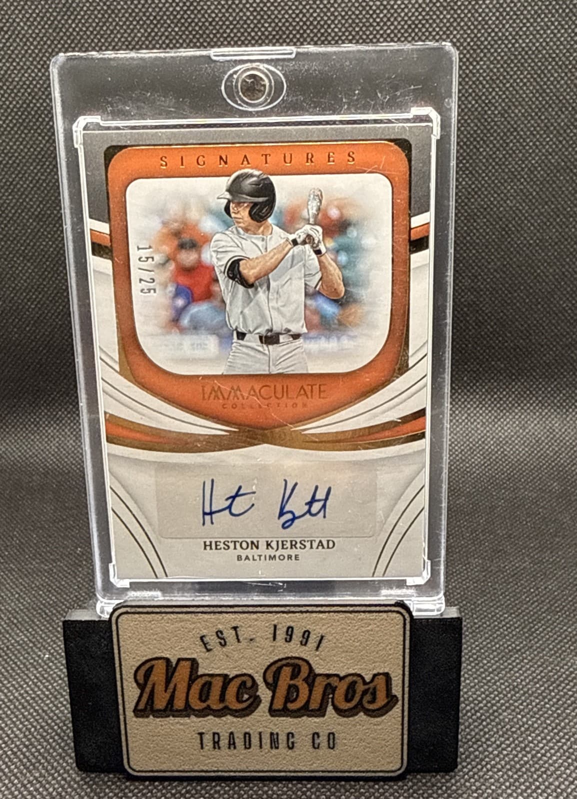 2022 Panini Immaculate Collection - Immaculate Signatures Heston Kjerstad #IS-KJ