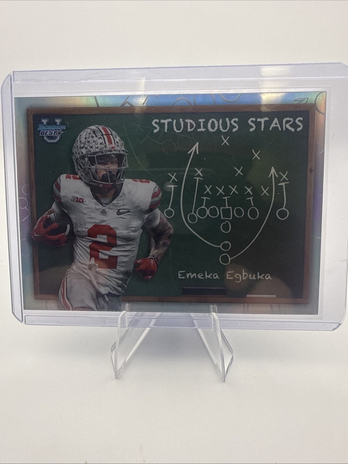 Emeka Egbuka 2023 Bowman University Best #SS-14 Studious Stars