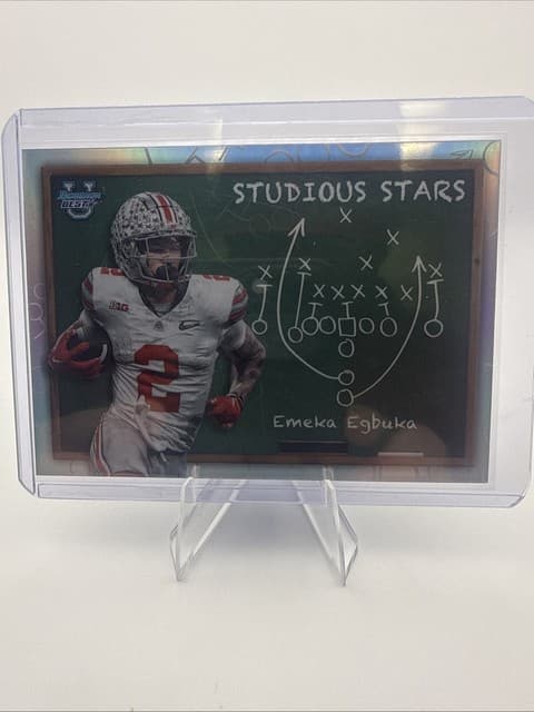 Emeka Egbuka 2023 Bowman University Best #SS-14 Studious Stars