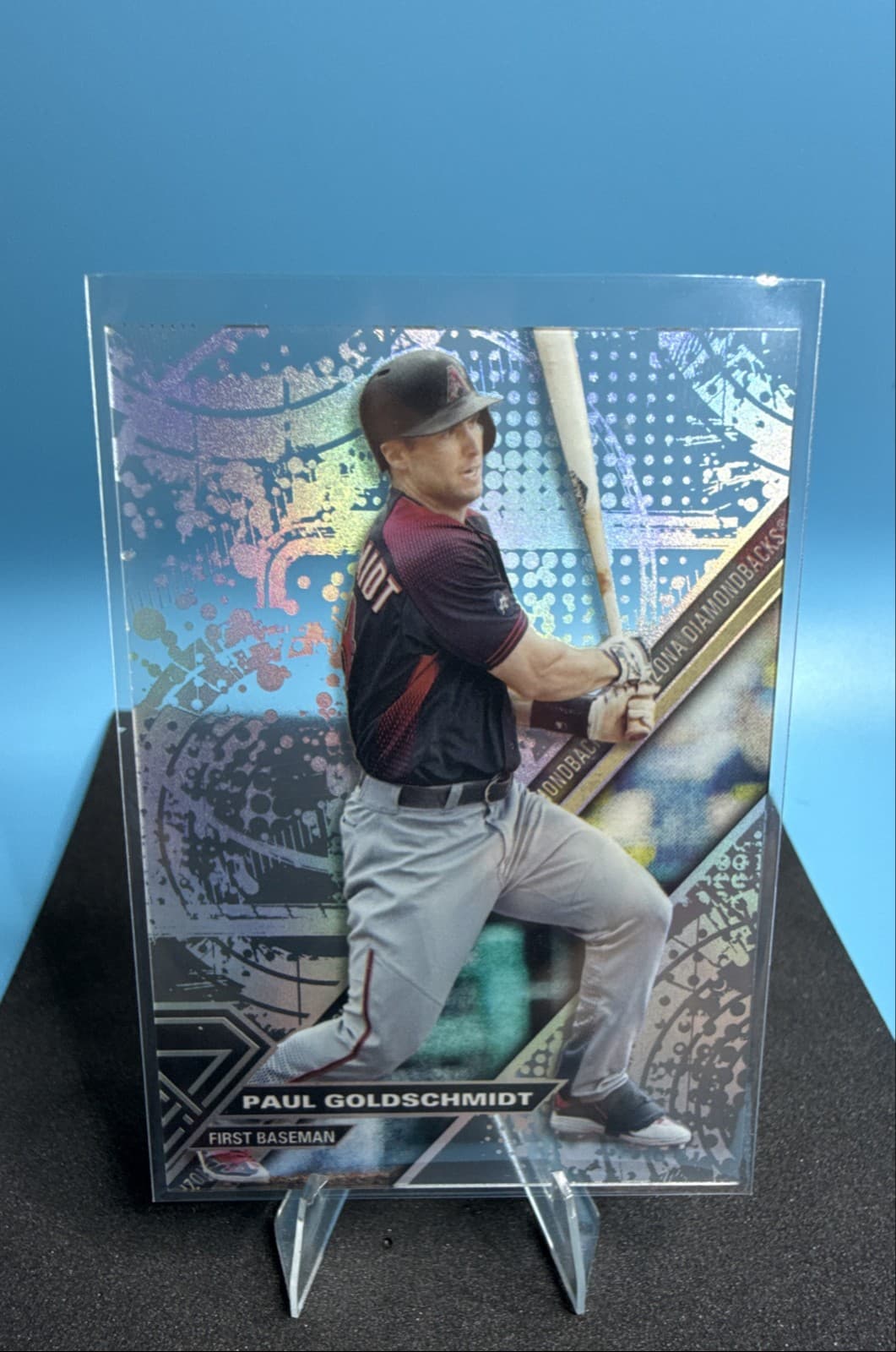 2017 Topps High Tek - Paul Goldschmidt #HT-PG Pattern 1