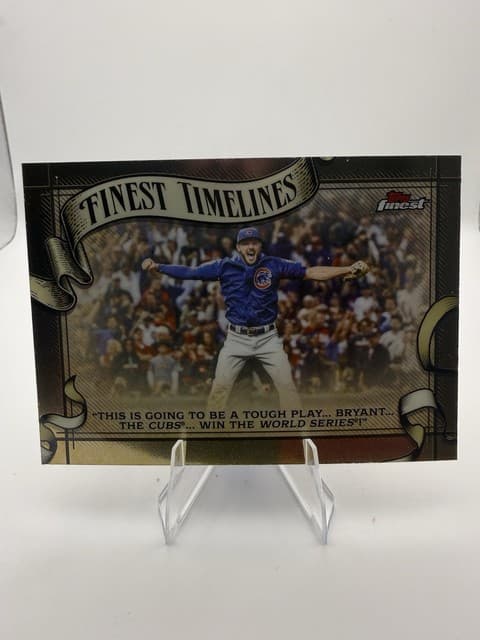 2026 Topps Finest Kris Bryant Finest Timelines