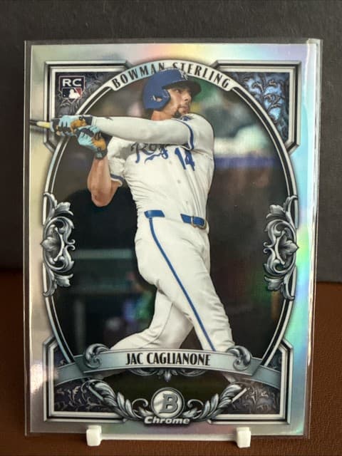 Jac Caglione 2026 Bowman Chrome Sterling Refractor Insert #BST-14 Royals