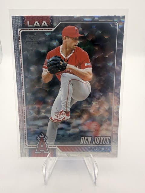 2026 Topps Series 2 - Ben Joyce #360 Diamante - Los Angeles Angels